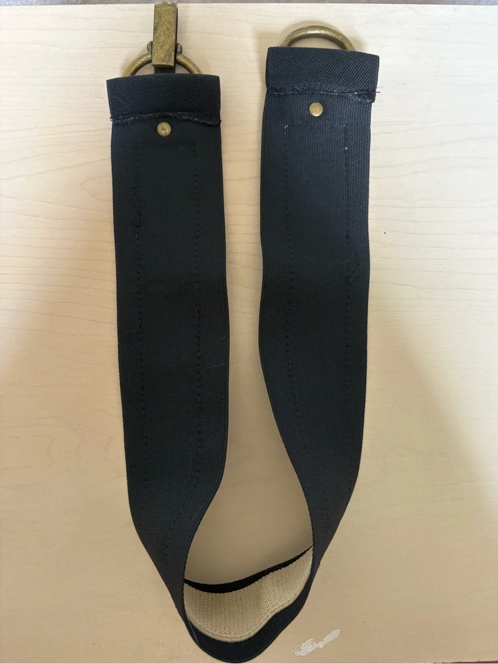 Canvas Waist Belt with Brass Hardware